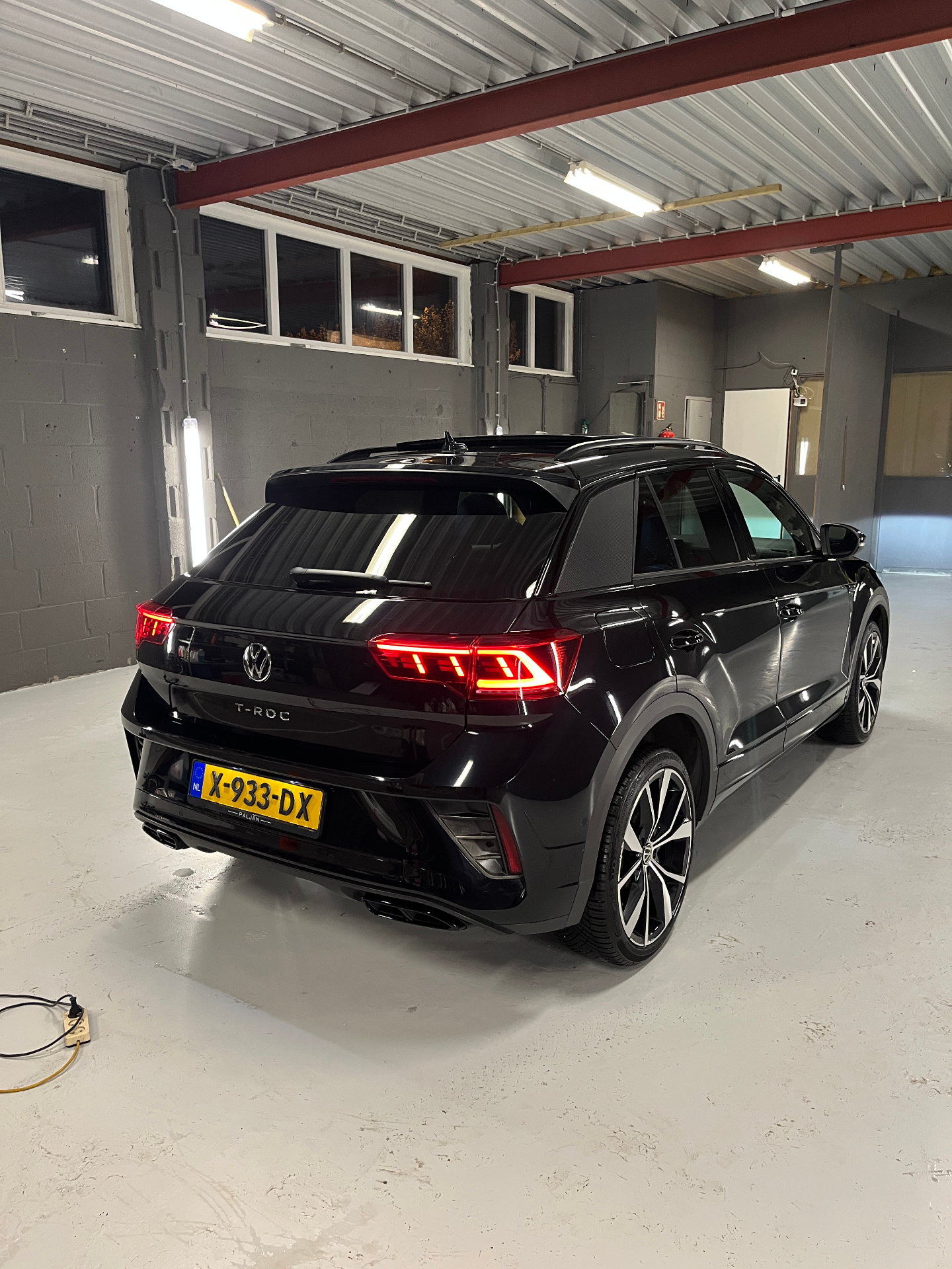 Volkswagen T-Roc na exterieur detailing